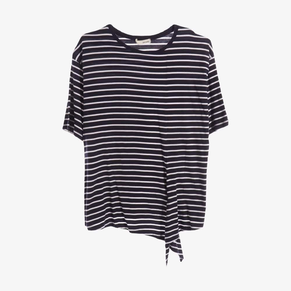 SHOO-LA-RUE 코튼 100% 스트라이프 티셔츠 M