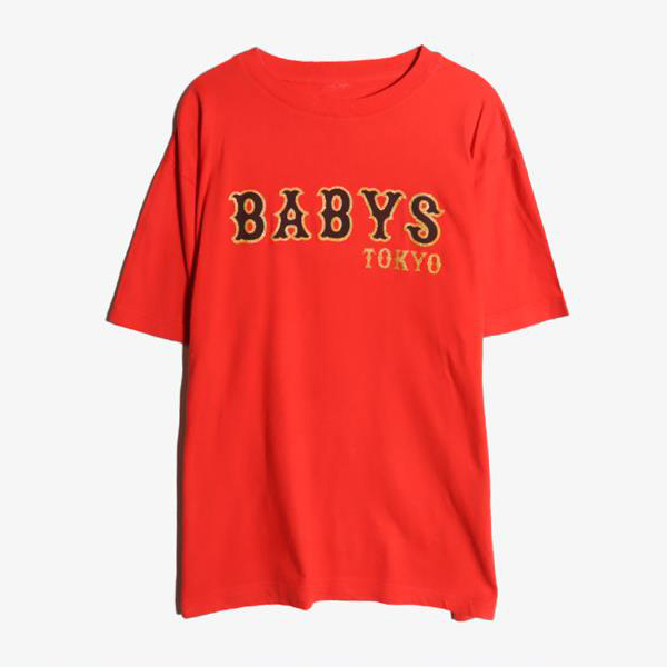 WE ARE BABYS -  코튼 폴리 라운드 티셔츠   Man XL