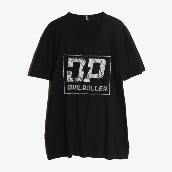 JPN -  코튼 폴리 라운드 티셔츠   Man L