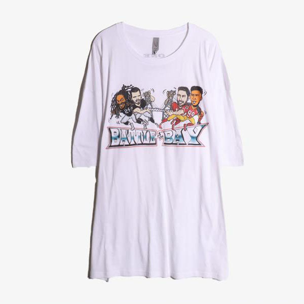 JPN -  코튼 라운드 티셔츠   Man 3XL