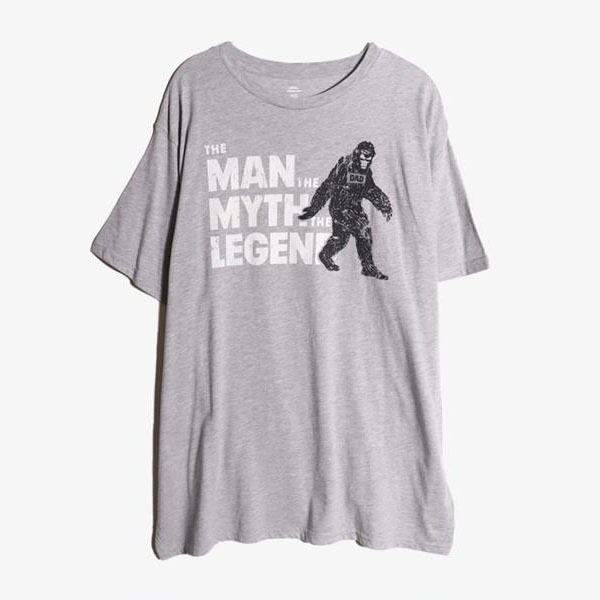 JPN -  코튼 폴리 라운드 티셔츠   Man XL