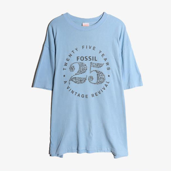 UNITED ATHLE - 어센틱 어페럴 코튼 라운드 티셔츠   Man XL